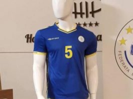 Fanellat e reja të Kosovës për Ligën e Kombeve