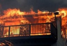 Përfshihet nga zjarri një shtëpi në Ballaban, s’ka të lënduar