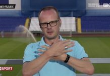 Gazetari zviceran e bën shqiponjën në emision LIVE për Xhakën dhe Shaqirin