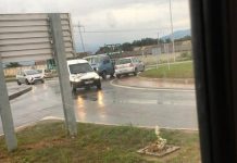 Ferizaj: Vetura hyn në kahje të kundërt të rrethrrotullimit (Foto)