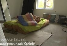 Pamje pas aksionit të policisë ku u arrestuan pesë serbë