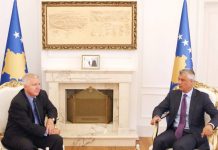 Thaçi: Mirënjohës për pozicionin SHBA-së pro arritjes së marrëveshjes finale me Serbinë