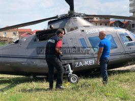 Dasma në Korçë, helikopteri i nuses përplaset me pemën