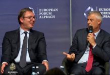 ‘The Economist’ zbulon planin Thaçi – Vuçiq për kufijtë