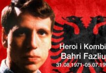 Sot është ditëlindja e heroit Bahri Fazliu