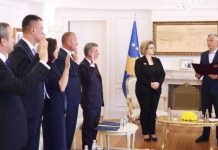 Presidenti Thaçi emëron gjyqtarët e rinj të Gjykatës Kushtetuese