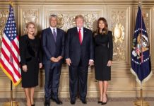 Thaçi dhe zonja e parë takojnë Trumpin dhe zonjën e parë të SHBA-së