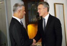Thaçi i kërkon Stoltenbergut mbështetje për transformimin FSK-së