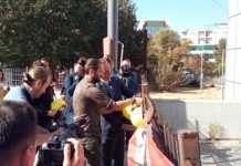 Protesta për vdekjet në vendin e punës, vendosën në shesh 93 helmeta- 93 numra