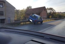 Aksident trafiku në magjistralen Podujevë-Prishtinë (Foto)