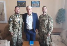 Kryetari i Sindikatës së Arsimit në Podujevë, Fadil Halimi takohet me përfaqësuesit e KFOR-it