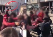 Rrahje brutale me shufra metali mes nxënësve në Podujevë (Foto)
