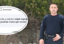 Motra e policit të vrarë e quan Kadri Veselin të poshtër dhe të pafytyrë