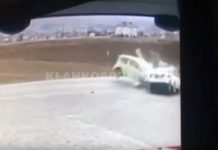 Momenti i aksidentit të rëndë në Podujevë ku vdiq një grua dhe 7 tjerë mbetën të lënduar (Video)