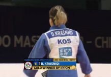 Distria Krasniqi e artë në Kinë, të gjitha luftërat i fiton me Ippon