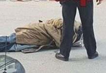 Momenti kur Policia vret të dyshuarin për grabitje në Istog (Video)