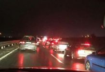 Vetura godet dy këmbësore në Veternik