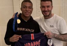 Beckham i lumtur pas takimit me Mbappen: Mbajta në duar medaljen e artë të Kupës së Botës