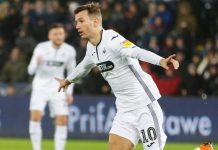 Celina po impresionon te Swansea