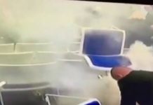 Vetëvendosje e përjashton aktivistin që hodhi gazlotsjellës në Ferizaj, pezullon 4 të tjerë