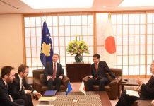 Veseli: Japonia mbështet Kosovën në integrimet ndërkombëtare