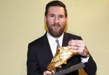 Messi fiton Këpucën e Artë për herë të tretë radhazi