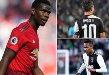 Juventusi ofron Dybalan dhe Sandron për Pogban