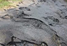 Asfalti i çoroditur në Suharekë (Foto)