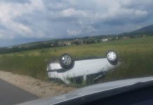 Vetëaksident në Podujevë, rrokulliset vetura (Foto)