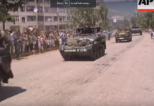 Momentet ku trupat gjermane u futën në Kosovë