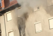 Dy banesa përfshihen nga zjarri në Prishtinë, nuk ka të lënduar (Foto)