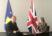 Haradinaj kërkon nga Theresa May mbështetje në finalizimin e dialogut me Serbinë