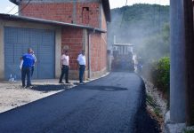 Asfaltohen rrugët në disa fshatra të Podujevës