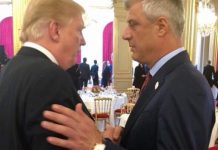 Thaçi i shkruan Trumpit për 4 korrikun, thotë se mbetet i përkushtuar që të arrijë marrëveshje paqësore me Serbinë