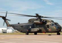 Një helikopter i ushtrisë gjermane rrëzohet afër Hanoverit, vdes një person