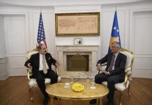 Thaçi pret në zyrë Engelin, ky i fundit ka shpresa që Kosova do të përparojë në sundimin e ligjit