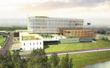 Në vitin 96’ ishin në një shtëpi të vogël, sot ambasada amerikane në Kosovë shtrihet në 5 hektarë