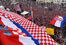 Kroatët e “kallin” Spanjën, brohorasin ‘Kosova Republikë’