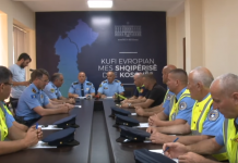 Nis patrullimi i përbashkët Kosovë-Shqipëri