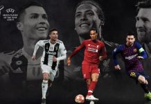 Messi, Ronaldo dhe Van Dijk nominohen për çmimin “Lojtari i Vitit”