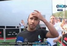 Reagimi i Hamiltonit kur pa aksidentin fatal në Formula 2