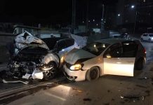 Aksident në Prishtinë, një i lënduar