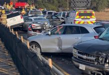 Aksident zinxhiror në SHBA, përfshihen 63 vetura – lëndohen 35 persona