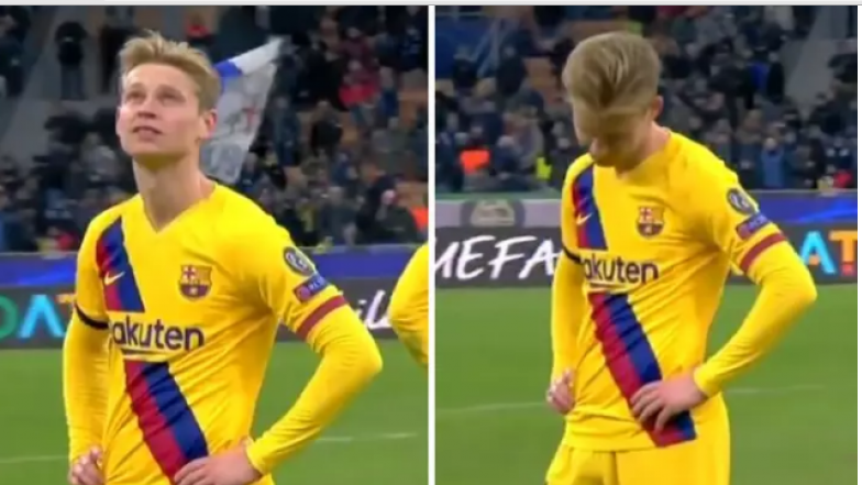 Reagimi zemërthyer i Frenkie De Jong pasi Ajaxi u eliminua nga Liga e Kampionëve