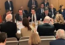 Pamje nga paneli në Munih dhe fjalimi i Kurtit që nervozoi Vuçiqin