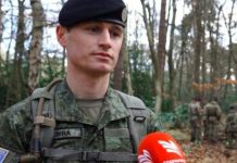 Ismail Hoxha nga Podujeva, instruktori i FSK-së që trajnon oficerët nga vende të ndryshme të botës