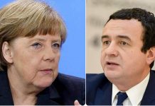Merkel uron Kurtin, thotë se dëshiron ta shoh shpejt në Berlin