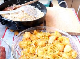 Drekë për gjithë familjen: Lakra të fërguara dhe patate