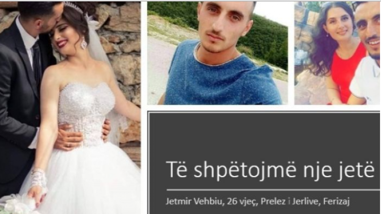 Kërkohet ndihmë financiare për shërimin e 26-vjeçarit, Jetmir Vehbiu