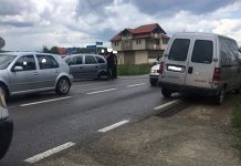 Aksident në magjistralen Podujevë – Prishtinë (Foto)